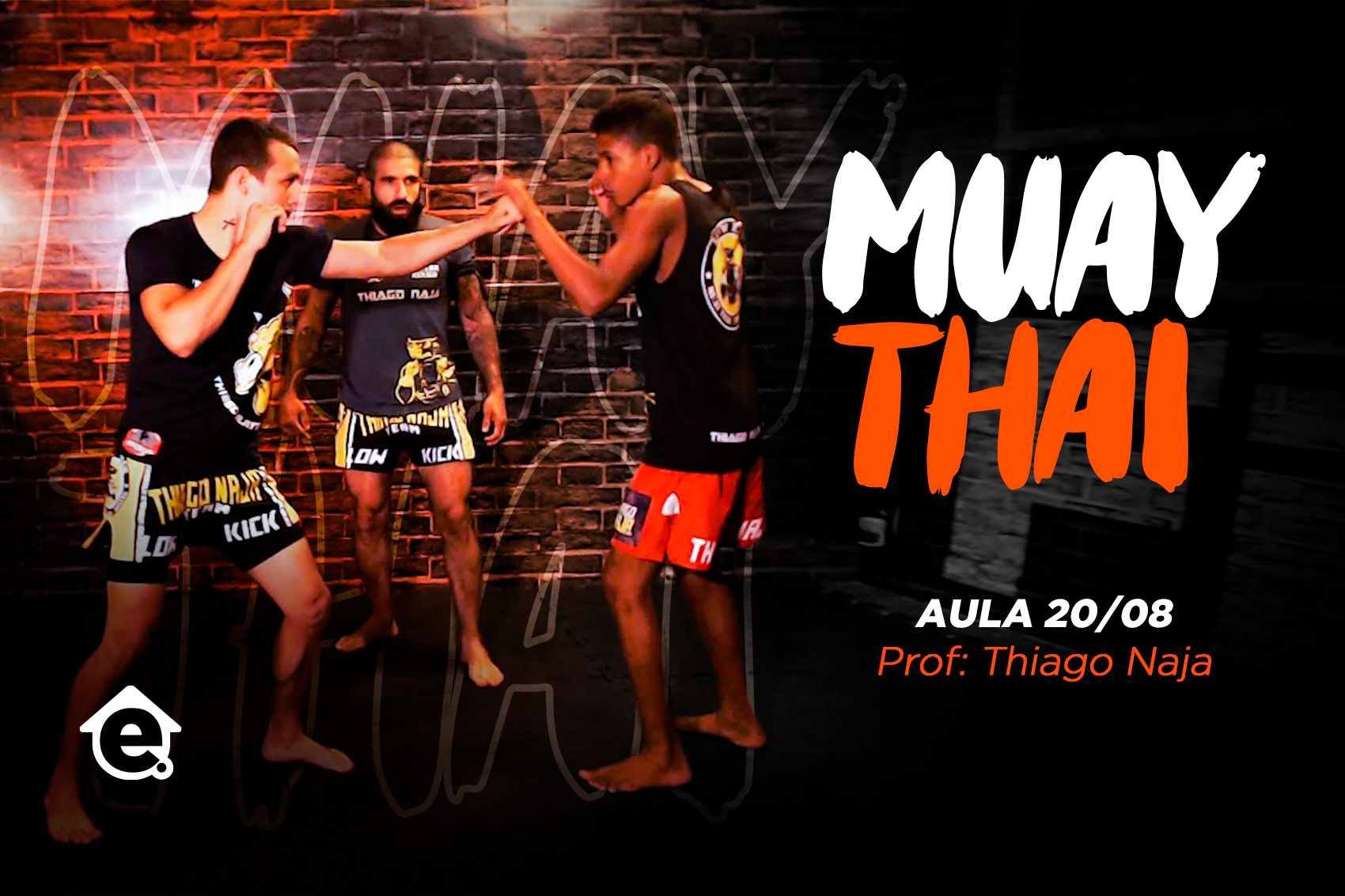 Muay Thai - Thiago Naja Aula 01 (Dupla)